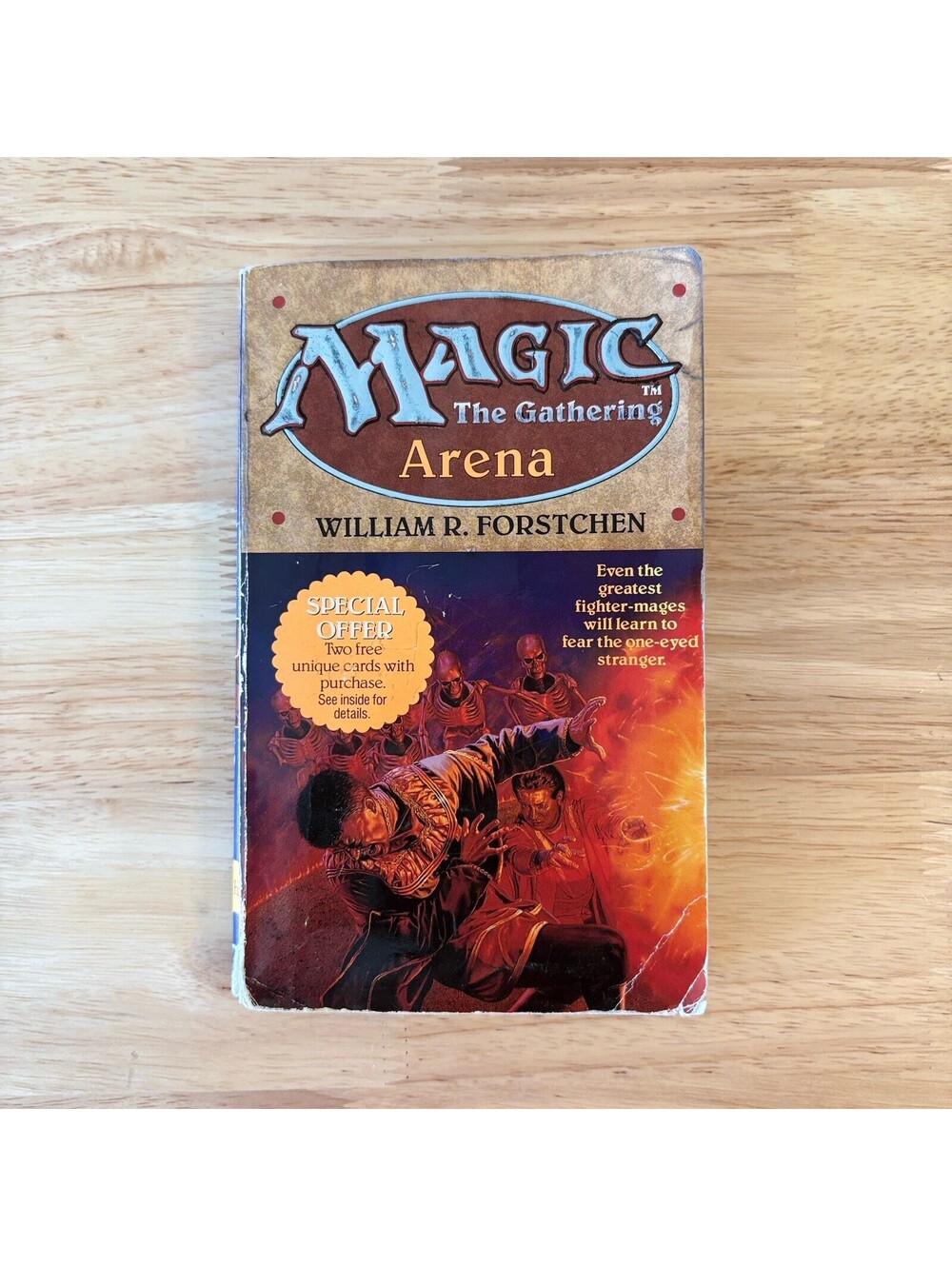 MAGIC THE GATHERING: ARENA BY WILLIAM R. FORSTCHEN (PB, 1994) MTG GARTH ONE-EYE